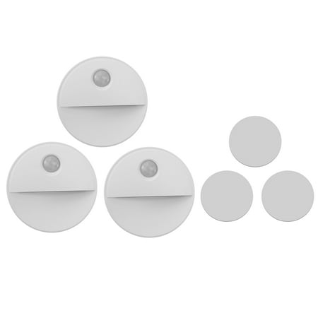 

3Pcs PIR Motion Sensor LED Novelty Lighting Wall Ceiling Night Light Cabinet Lamp