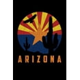 thumbnail image 5 of Arizona, Cactus and State Flag, Badge, Contour, Lantern Press, Premium Playing Cards, 52 Card Deck with Jokers, USA Made, 5 of 5