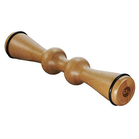 Wood Back Roller by Body Back Company - 15 Inch Wooden Deep Muscle Massager for All Natural Back Pain Relief – Ideal Tool for Self Myofascial Release & Trigger Point