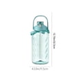 thumbnail image 3 of Qholemyo 70oz Large Water Bottle Plastic Sports water bottle For Outdoor Gym Hiking Leakproof Portable Drink bottle, 3 of 6