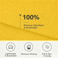 thumbnail image 6 of Urbanix Mens Safety Shirts Reflective Quick Dry Neon Short Sleeve T Shirt Cozy Breathable Fluorescent Tees for Construction Work Yellow 4XL, 6 of 7