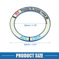 thumbnail image 4 of Unique Bargains Engine Start Stop Ignition Button Luminous Night Glow Cover Ring Trim for Honda Civic 2016-2021 Blue, 4 of 7