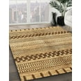 thumbnail image 2 of Ahgly Company Indoor Rectangle Abstract Dark Bisque Brown Abstract Area Rugs, 4' x 6', 2 of 6