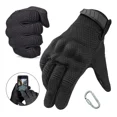 thumbnail image 1 of Guantes Tácticos Motociclista Pantalla Táctil + Mosquetón, 1 of 8