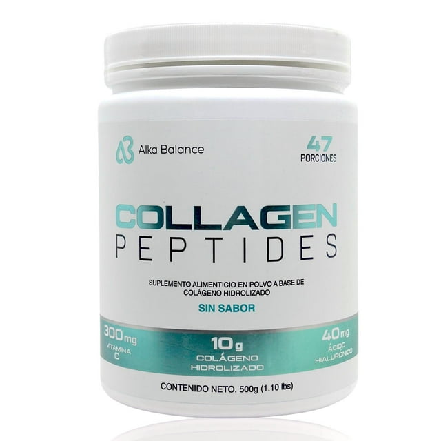 Péptidos Colágeno Hidrolizado Tipo I sin sabor 500 g Alka Balance