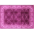 thumbnail image 1 of Ahgly Company Indoor Rectangle Oriental Pink Traditional Area Rugs, 2' x 5', 1 of 4