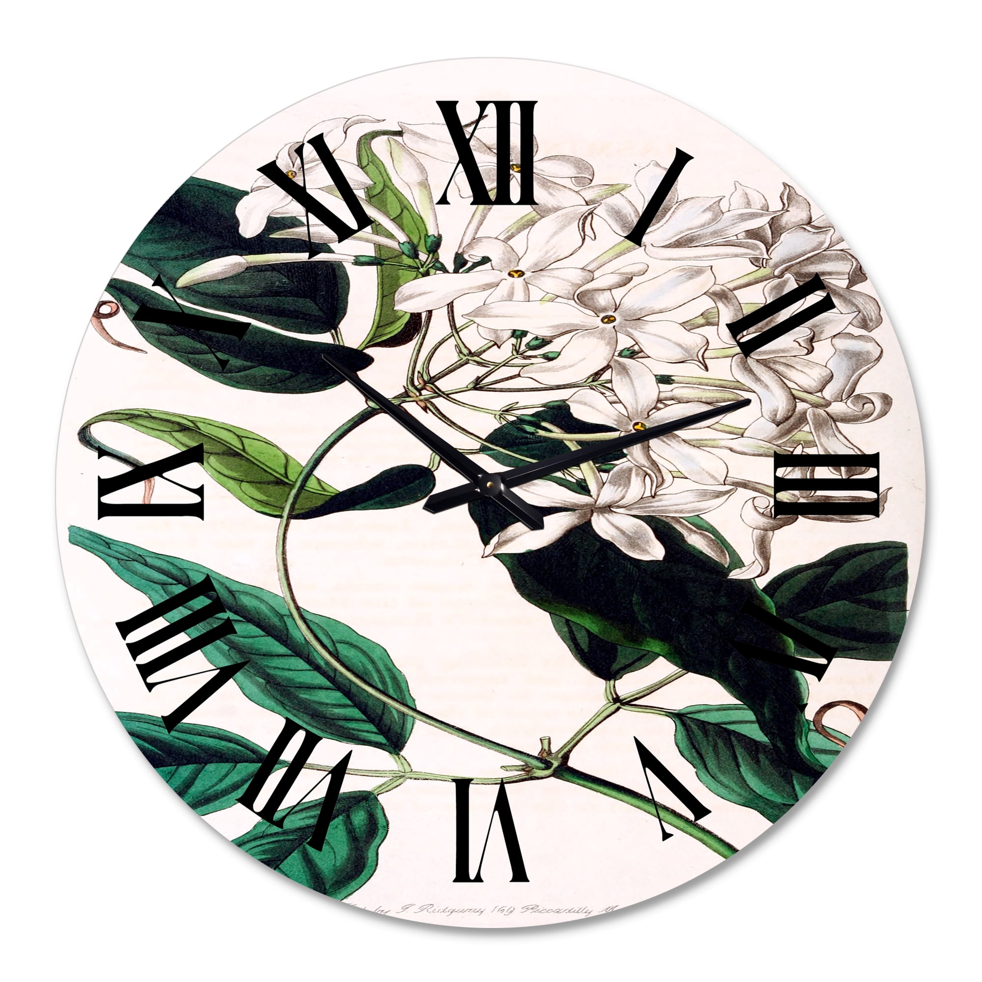 Designart 1 in Quartz Traditional Wall Clock