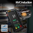thumbnail image 2 of ANENG 682 6000 Counts Large LCD Digital Multimeter Smart Anti-burn Rechargeable Universal Meter VA Reverse Screen NCV Tester with Flashlight for Voltage Current Resistance Capacitance Temperature, 2 of 8