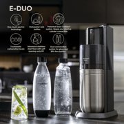 sodastream E-Duo Sparkling Water Maker Kit, Black