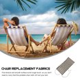 thumbnail image 4 of OULII Replacement Fabric for Patio Chairs 1 Set Wear-resistant Black for Homeowners, 4 of 8