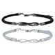 thumbnail image 1 of 2pulseras Pareja Regalo Mujer Hombres Modelo Negro Y Plateado, 1 of 4