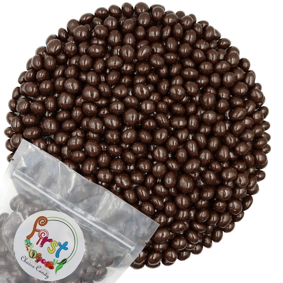 Dark Chocolate Covered Roasted Espresso Coffee Beans- 5 Pound