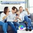 thumbnail image 4 of Máquina de karaoke mGaolo Magolo Mini con 2 micrófonos inalámbricos, 4 of 7