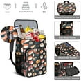 thumbnail image 5 of Cooler Backpack 26 Cans Insulated Backpack Cooler for Men & Women,Sushi Mesh Coolers Bag for Picnics, 5 of 6