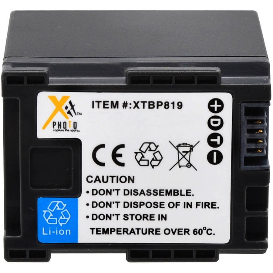 Xit XTBP819 2800mAh Lithium Ion Replacement Battery for Canon BP-819 Black Xit XTBP819 2800mAh Lithium Ion Replacement Battery for Canon BP-819 Black