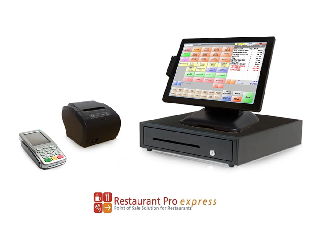 Restaurant Point of Sale System includes Touchscreen PC, POS Software
