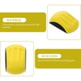 thumbnail image 4 of MasteelfCA Hand Sanding Block Mouse Shape Sander Block Hand Sanding Pad Polishing Block, 4 of 7