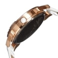 thumbnail image 3 of Bertha Clover Mop Leather-Band Ladies Watch - Rose Gold/White, 3 of 3
