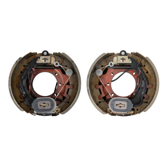 12K-16K Trailer Axle Electric Brake Assembly Set - 12000-16000 lb Capacity - 12.25" x 5" - Right/Left Pair