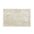 thumbnail image 2 of JUNWELL 20x32‘‘ Chenille Bathroom Mat  Coarse Wool Shower Mat Carpet  Machine Wash Soft Microfiber for Bathroom  Kitchen  Bedroom  Dark Gray, 2 of 16