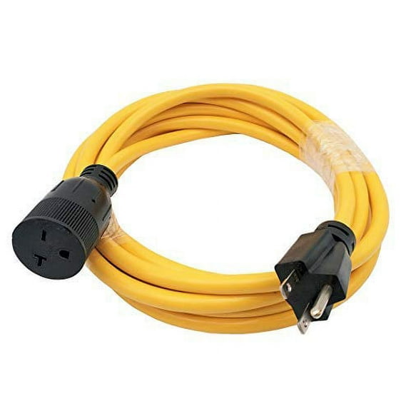 Parkworld 885712 NEMA 6-15 Extension Cord 6-15P to 6-15R (T Blade Female Also for 6-20R Adapter) 250V, 20A, 5000W (16FT)