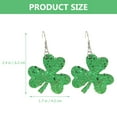 thumbnail image 5 of Earrings St Patricks Day Accessories Clovers Jewelry European and American Miss, 5 of 6