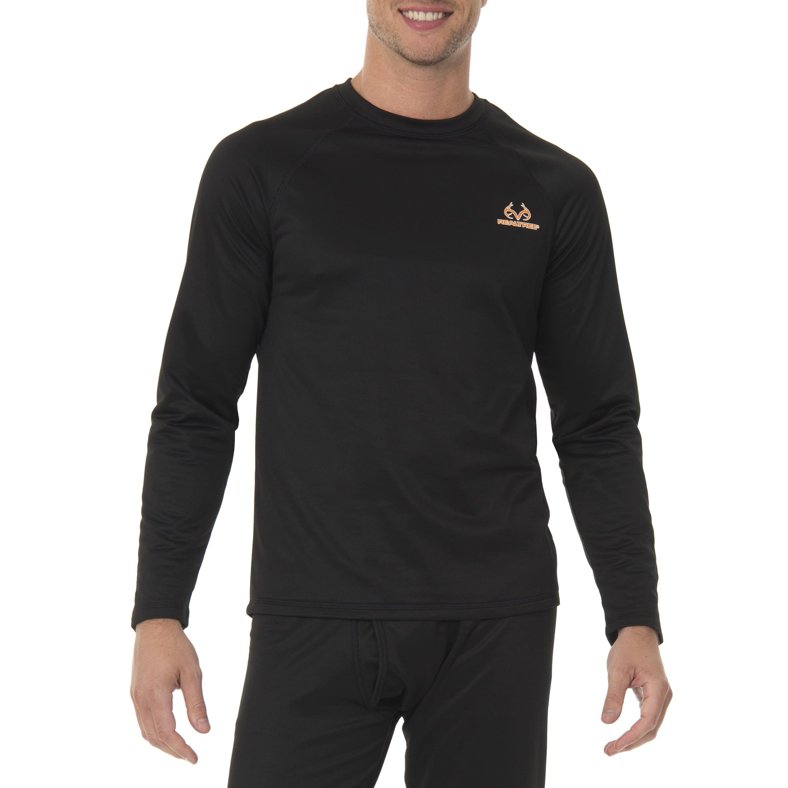 Realtree Men's Heavy Weight Performance Fleece Thermal Top by INTRADECO