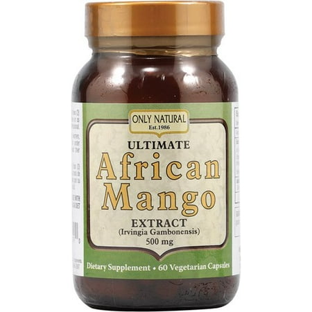 Only Natural Ultimate African Mango, 60 Ct (Best African Mango Extract Reviews)