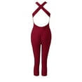 thumbnail image 4 of Yoga Clothes Body Beauty Back Yoga Clothes Conjoined Body Clothes Women Yoga Dress Pants for Women with Pockets 3xl Yoga Pants with Pockets for Women Yoga Pants for Teens with Pockets Hot Yoga Pants, 4 of 5