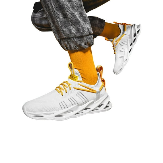 Avamo Men's Running Shoes Non-Slip Lightweight Comfortable Sports Shoe Men Walking Sneakers