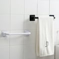 thumbnail image 4 of 26.5cm Self Adhesive Bathroom Towel Bar- Stainless Steel Bath Wall Shelf Rack Hanging Towel Stick On Sticky Hanger Contemporary Style, NO Drillin, 4 of 6