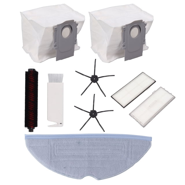 Kit de cepillo para fregona lavable, bolsas para polvo y filtros para aspiradoras: compatible con los modelos G10S Pro