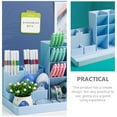 thumbnail image 2 of Hytrove Office Pen Holder Blue Home Office Desk 1 Set 9.7X6.9X5.7in, 2 of 8