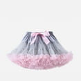 thumbnail image 3 of HUANBAI Baby Girls Soft Fluffy Tutu Skirt Toddler Girl Mesh Tutu Bowknot Princess Skirt 3-4 Years, 3 of 3