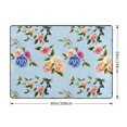 thumbnail image 2 of Area Rugs For Living Room Decor - Rose Hummingbird Soft Anti Slip Throw Washable Rugs 5x7 For Bedroom, Indoor Carpet For Bedroom Living Room 80x58In, 2 of 7