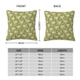 thumbnail image 2 of Pofeuu Daisies Flowers Print Double-sided plush pillowcase Square Throw Pillow Covers Pillows Cover for Living Room Bedroom Sofa Couch Cushion Cover（No pillow core）-26"x26", 2 of 7