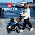 thumbnail image 2 of gb Pockit Air All Terrain Ultra Compact Lightweight Travel Stroller with Breathable Fabric in Velvet Black, 2 of 5