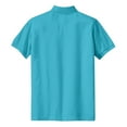thumbnail image 6 of Mafoose Womens Heavyweight Cotton Pique Polo Shirt Turquoise S, 6 of 6