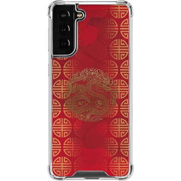 Skinit Fantasy & Dragons The year of the Drago Galaxy S22 Plus Clear Case
