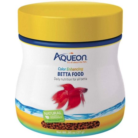 Aqueon Color Enhancing Betta Food [Aquarium, Foods Flake (Tropical)] 0.95 oz