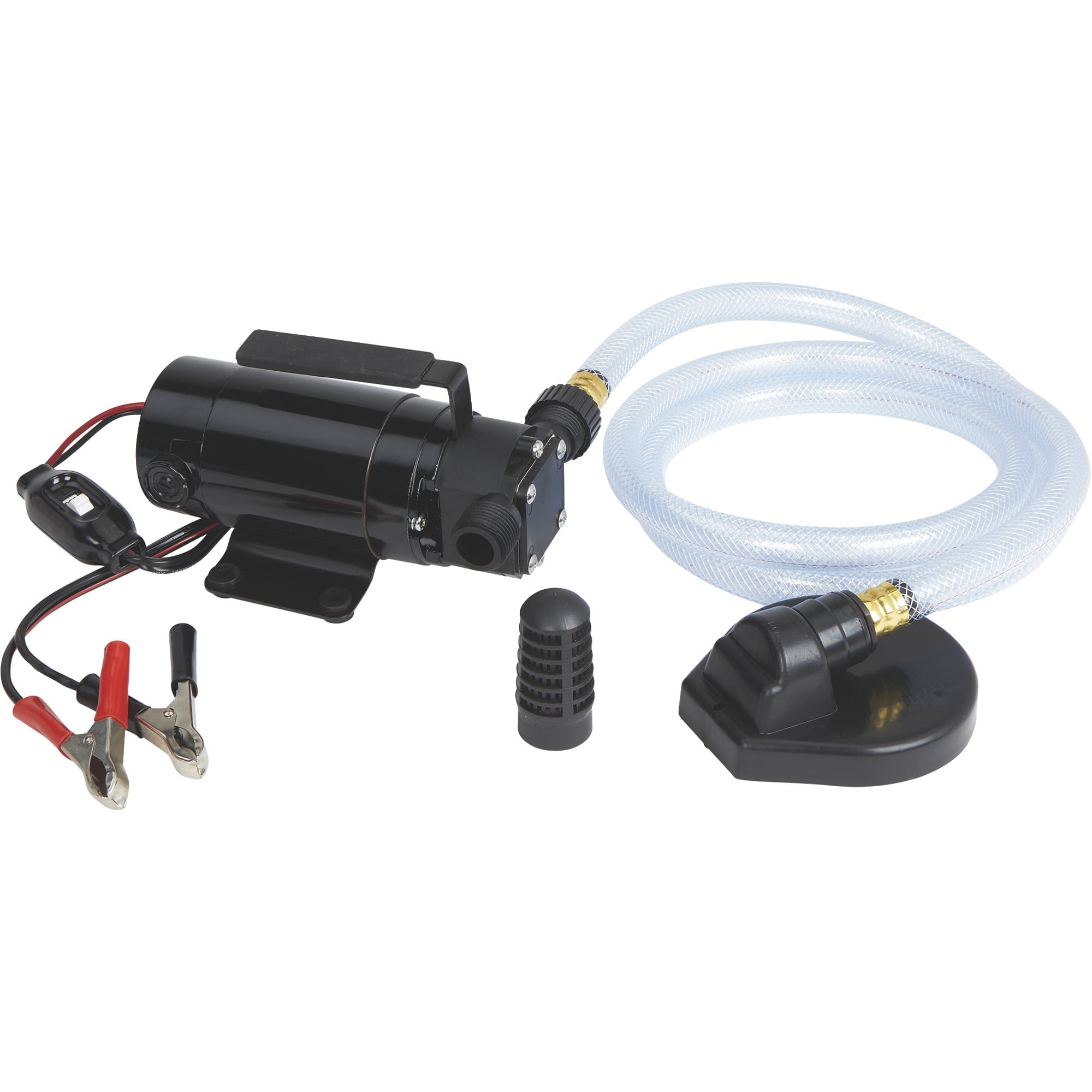 Ironton 12V Water Transfer Pump, 330 GPH, 1/10 HP, 3/4in. Ports
