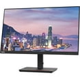 thumbnail image 2 of Lenovo ThinkVision S24e-20 23.8" Full HD 1920 x 1080 WLED LCD Monitor 2-Pack Bundle with Mini Speaker, 250 Nit, FreeSync, HDMI-VGA, Raven Black, & Adjustable Desk Mount Monitor Stand, 2 of 8