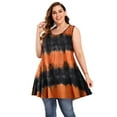 thumbnail image 3 of LARACE Plus Size Tank Tops for Women Sleevelss Tunic Casual Summer Clothes Swing Shirts, 3 of 8