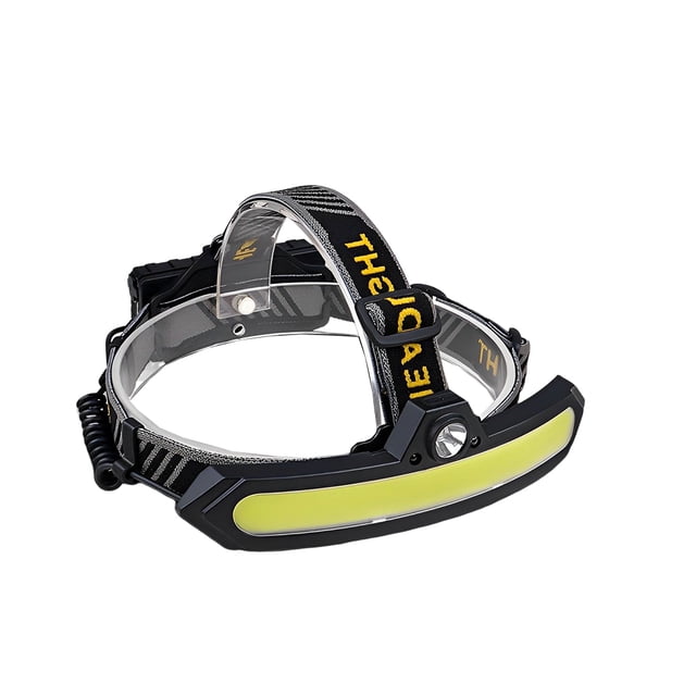 Cateissary Linterna frontal recargable por USB, resistente al agua, ajustable, para montar al aire libre, senderismo, escalada, luz de cabeza, Iluminación y accesorios Construir en batería
