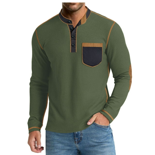 pstuiky manga larga para hombre, Sudadera informal deportiva de manga larga y cuello redondo para hombre Tops de hombre xxl