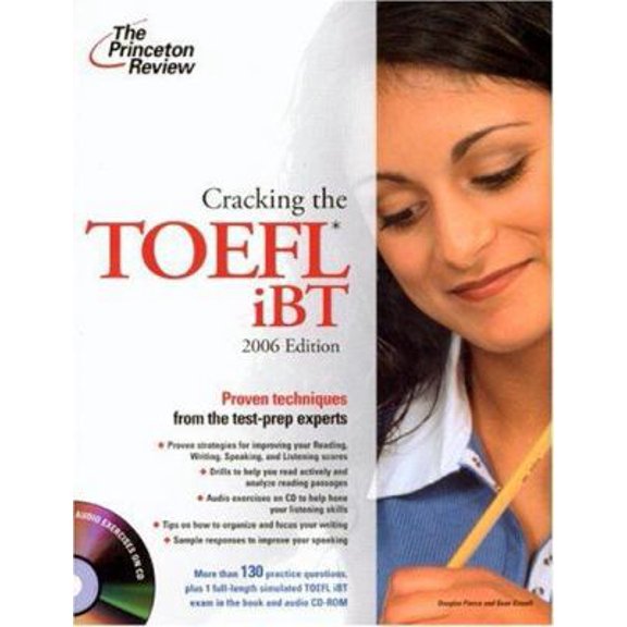 Pre-Owned Cracking the TOEFL with Audio CD, 2006 (College Test Prep) (Paperback) 0375764275 9780375764271