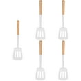 thumbnail image 3 of NISHUNA 5pcs Silicone Slotted Spatula Silicone Cooking Spatula Pancake Spatula Frying Shovel Kitchen Utensil, 3 of 6