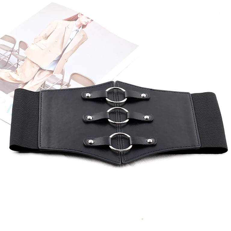 Tao Tao Women Corset Belt Metal O-Ring Heart-Ring Wide  display picture 2