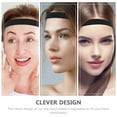 thumbnail image 3 of Koolleo 3Pcs Wigs Fixed Elastic Band Creative Headgear Band Wigs Grip Band Black, 3 of 6