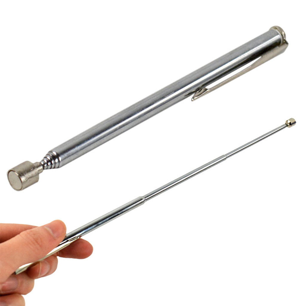Portable Telescopic Magnetic Long Pen Pick Up Rod Stick Extending 